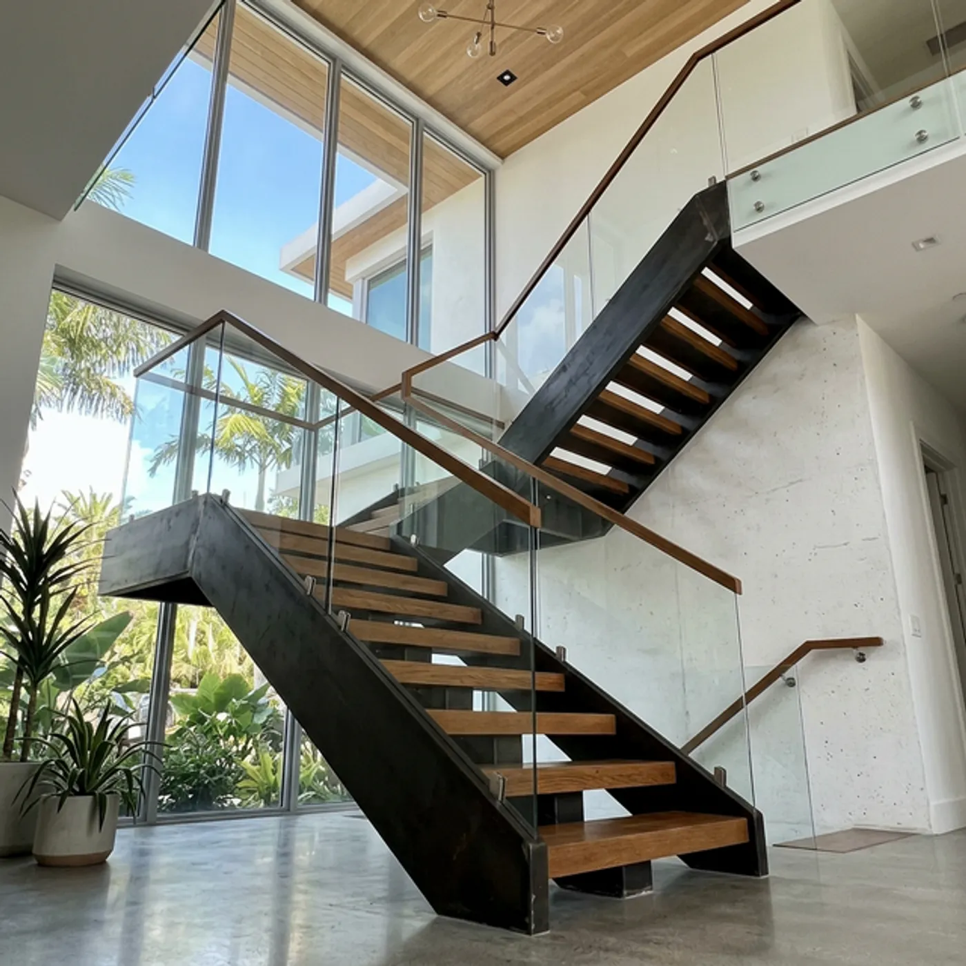 OBC structural engineering for floating stairs in Toronto